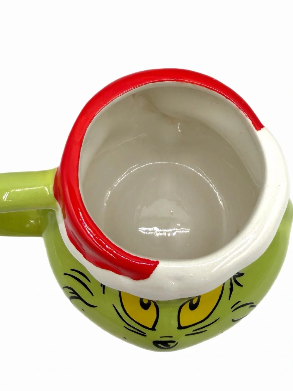 Fizz Creations The Grinch Wearing a Santa Hat Ceramic Coffee Mug